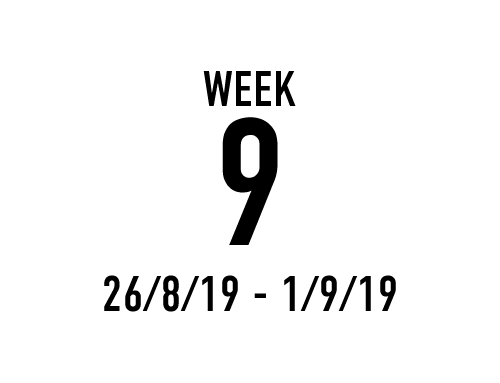 Season 3 – Week 9 Update